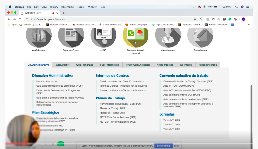 system screen